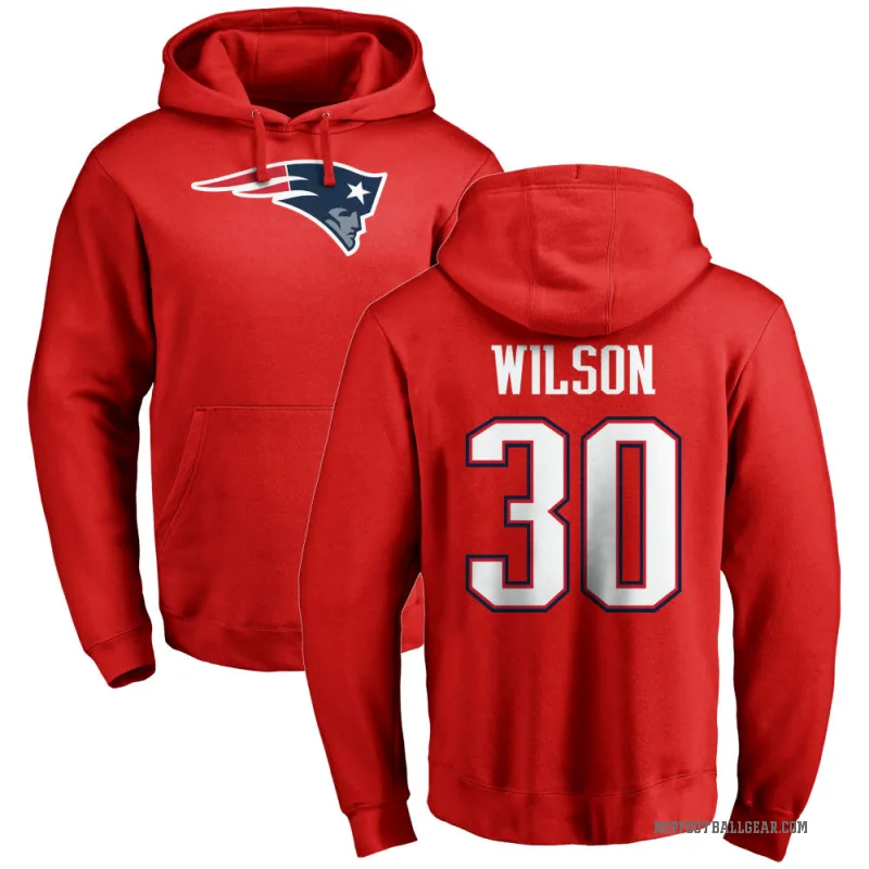 Mack Wilson Sr. Hoodie | Authentic New England Patriots Mack Wilson Sr ...