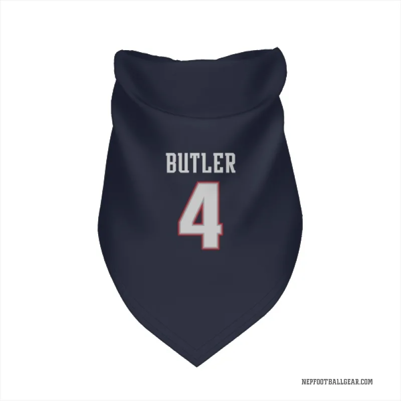 Malcolm Butler Navy New England Patriots Cat & Dog Pet Bandana