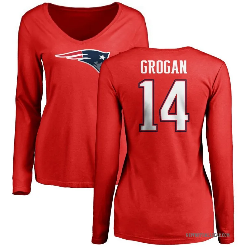 Steve Grogan T-Shirt | Authentic New England Patriots Steve Grogan T ...