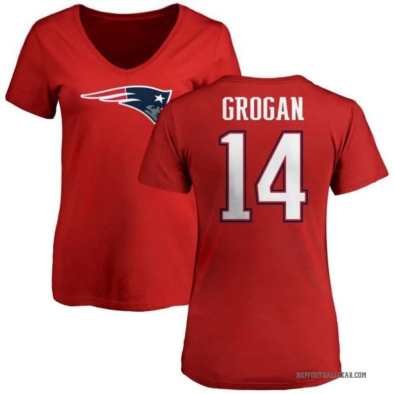 Steve Grogan T-Shirt | Authentic New England Patriots Steve Grogan T ...